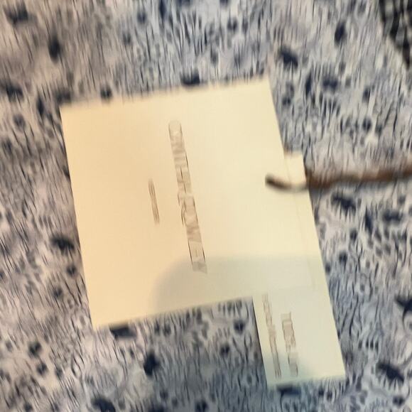 NEW! Cynthia Rowley Linen Dress Micro Mod Floral Print - L - Picture 4 of 5